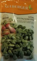 pistaches vertes décortiquées