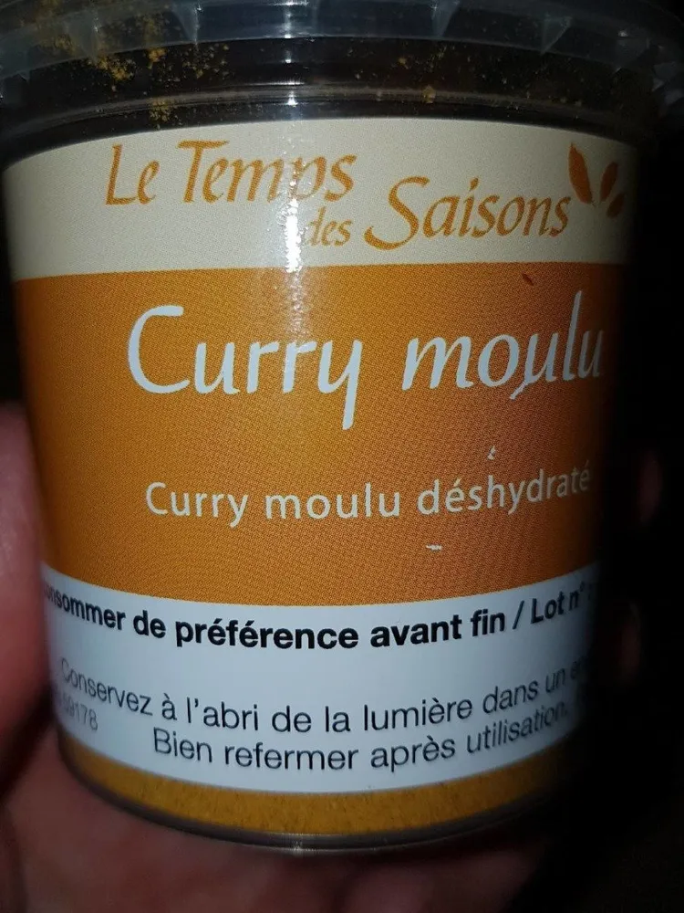 Curry moulu
