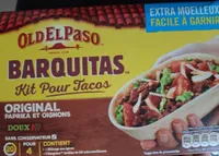 Barquitas kit pour tacos