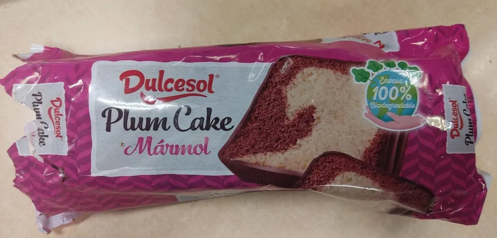 Plum cake marmol