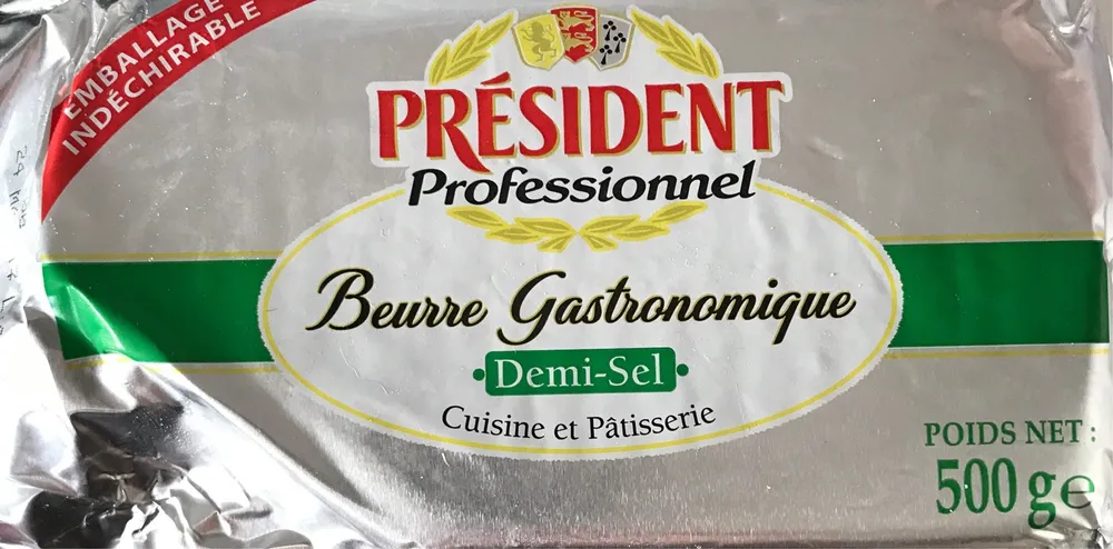 Beurre Demi-sel Plaquette