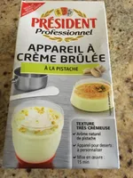 Crème brûlée à la pistache