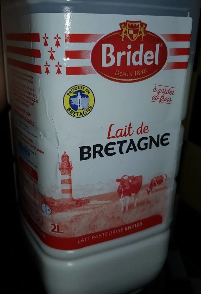 Bridel le lait de Bretagne