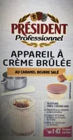 Appareil a creme brulee au caramel beurre salé