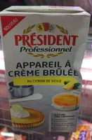 Préparation Créme Brulée Au Citron 1L