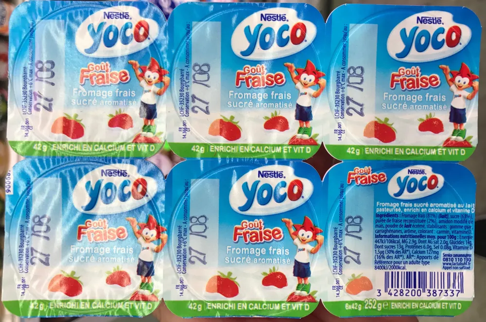 Yoco goût Fraise