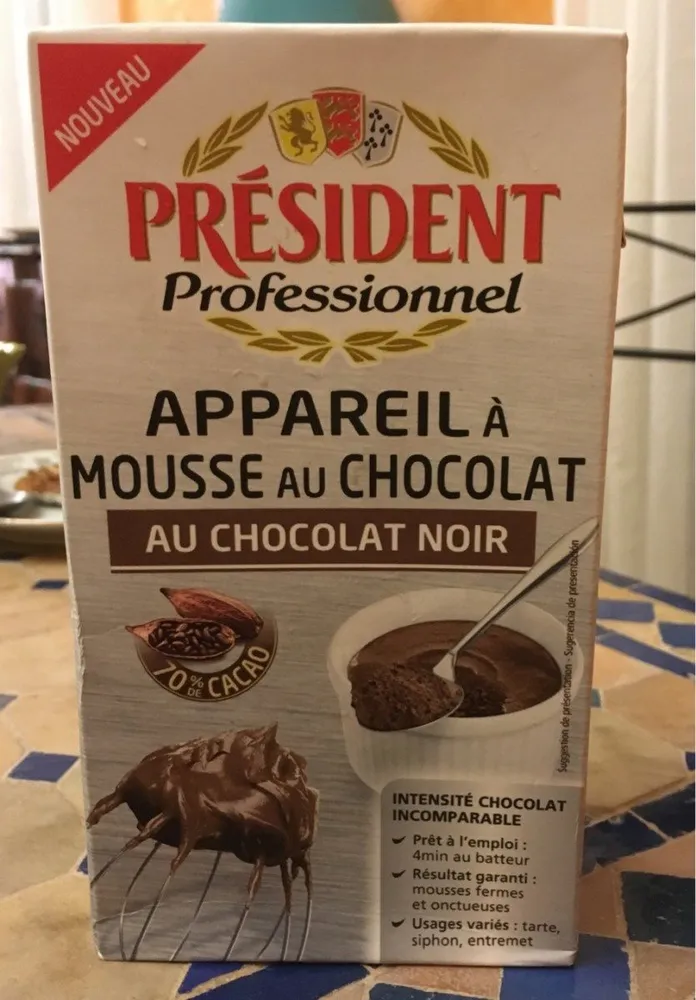 Appareil à Mousse au Chocolat Noir