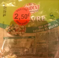 Des pour salades et pour pizza