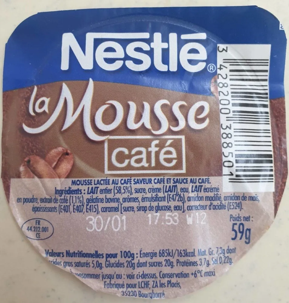 Secret de mousse au café