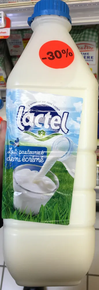 Lait pasteurisé demi écrémé