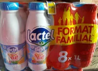 Lactel Vitaminé 1, 2% De Matière Grasse 8x1l