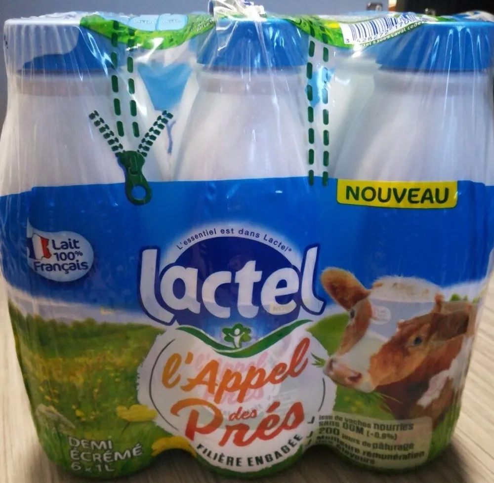 L'Appel des Prés - lait demi-écrémé