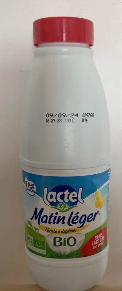 Matin leger sans lactise entier
