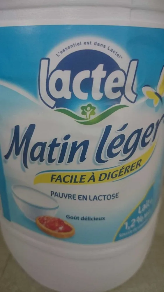 lait sans lactose