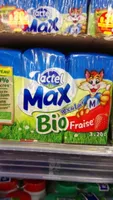 Lactel max bio fraise