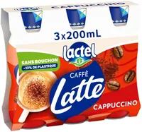 Lactel caffe latte cappuccino