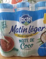 Lait matin leger note de coco