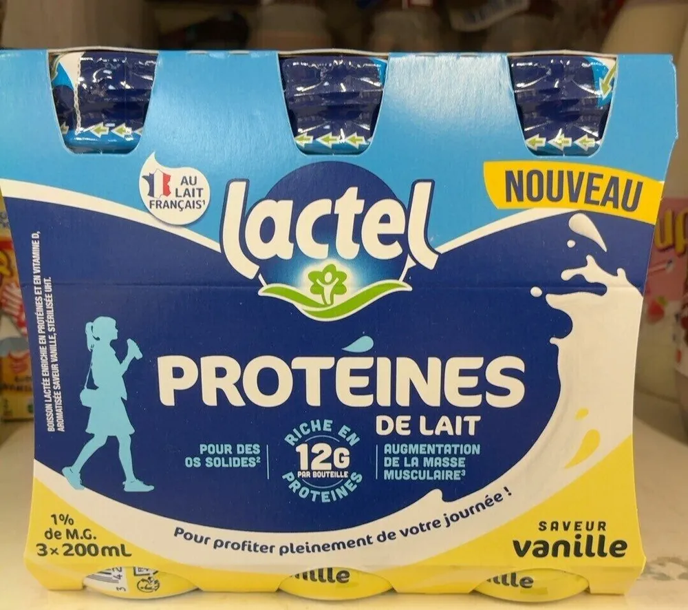 Lait protéiné Saveur Vanille
