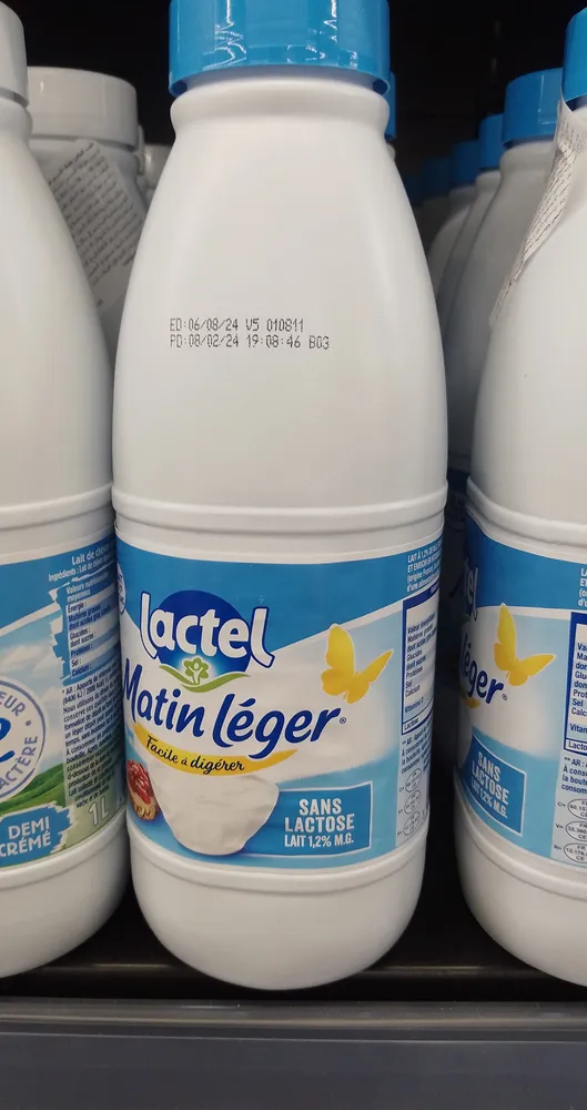 Lait 100 % français Matin Léger® Demi-Écrémé
