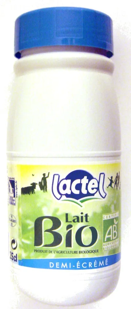 Lait Bio Demi-Écrémé