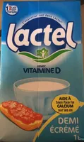 Lait demi-écrémé avec vitamine D