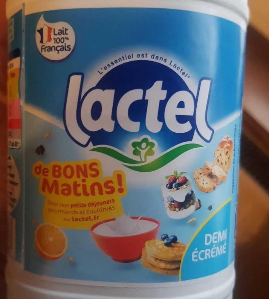 Lait demi-écrémé