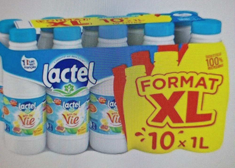 Lait demi écrémé Lactel Bol de Vie