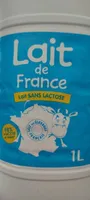 Lait de France sans lactose