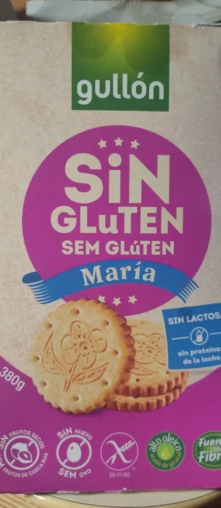 Sin gluten María