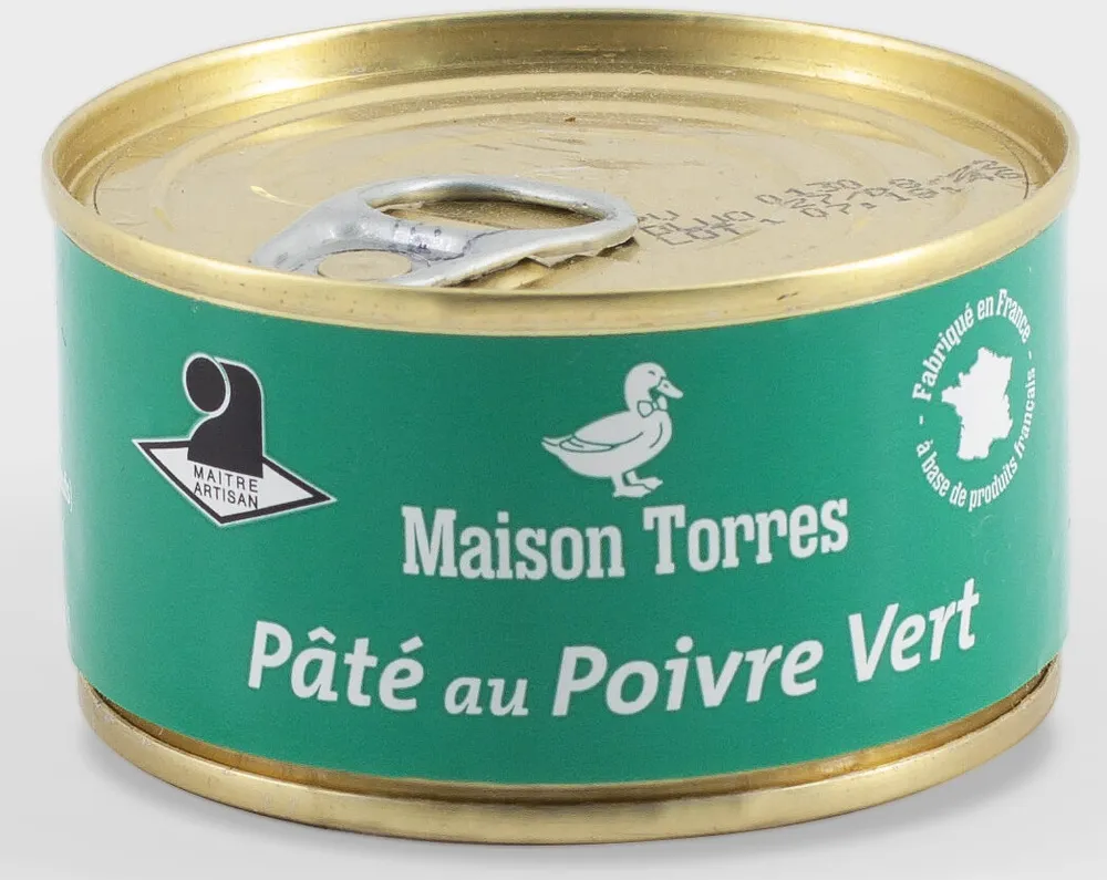 pâté au poivre vert