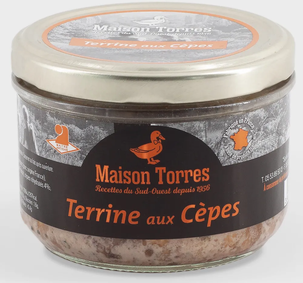 Terrine aux Cèpes