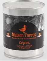 Cèpes cuisinés à l'Huile de Tournesol