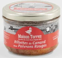 Rillettes de Canard aux Poivrons Rouges