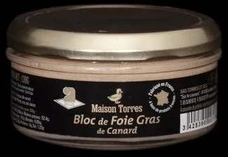Bloc de foie gras de canard