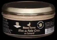 Bloc de foie gras de canard