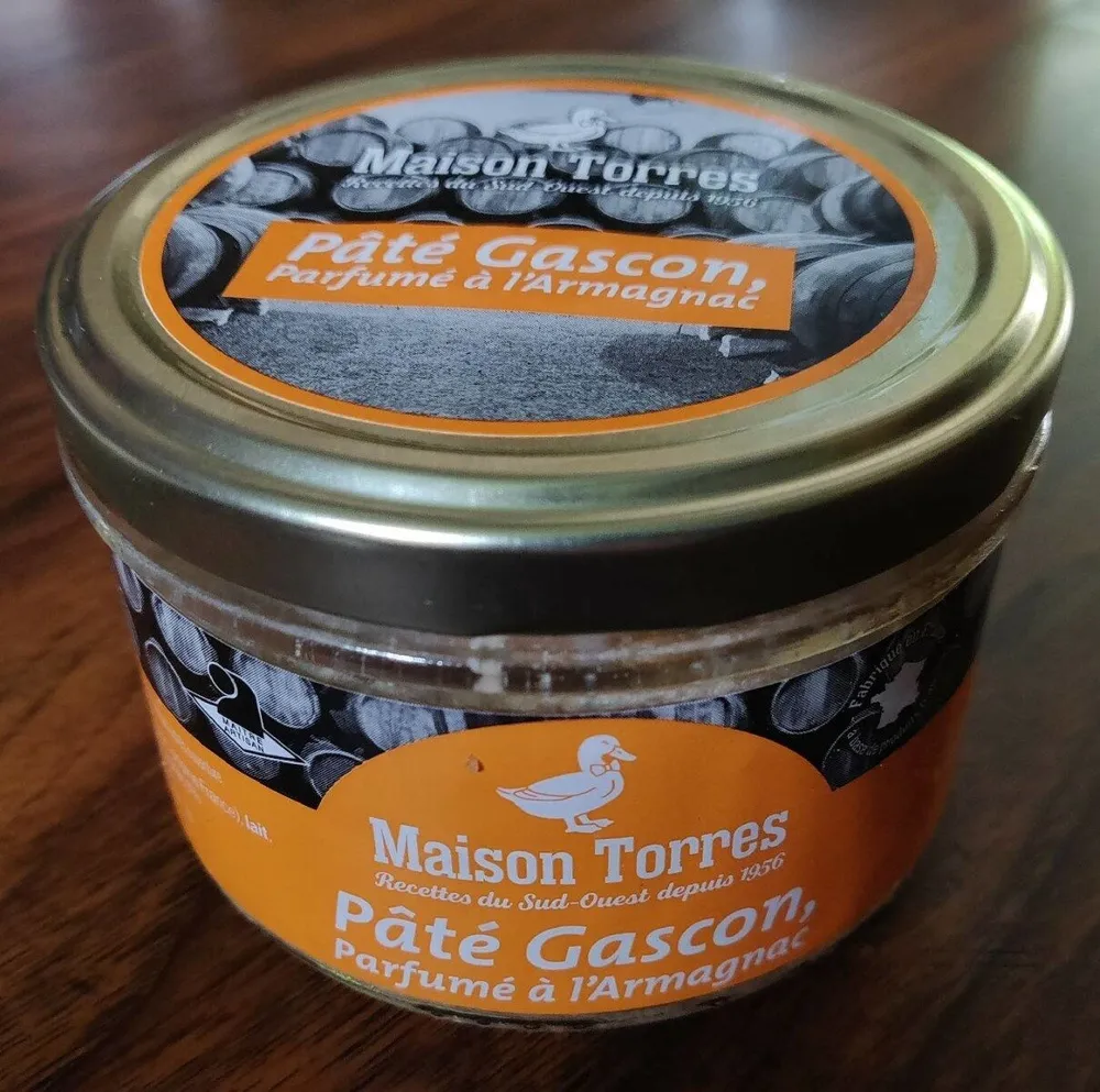 Pâté Gascon, parfumé à l'Armagnac