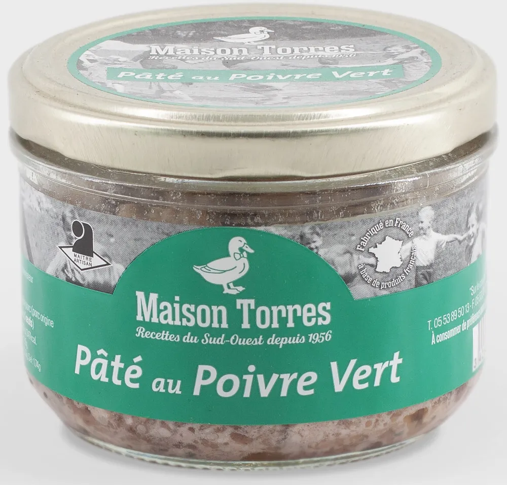Pâté au Poivre Vert