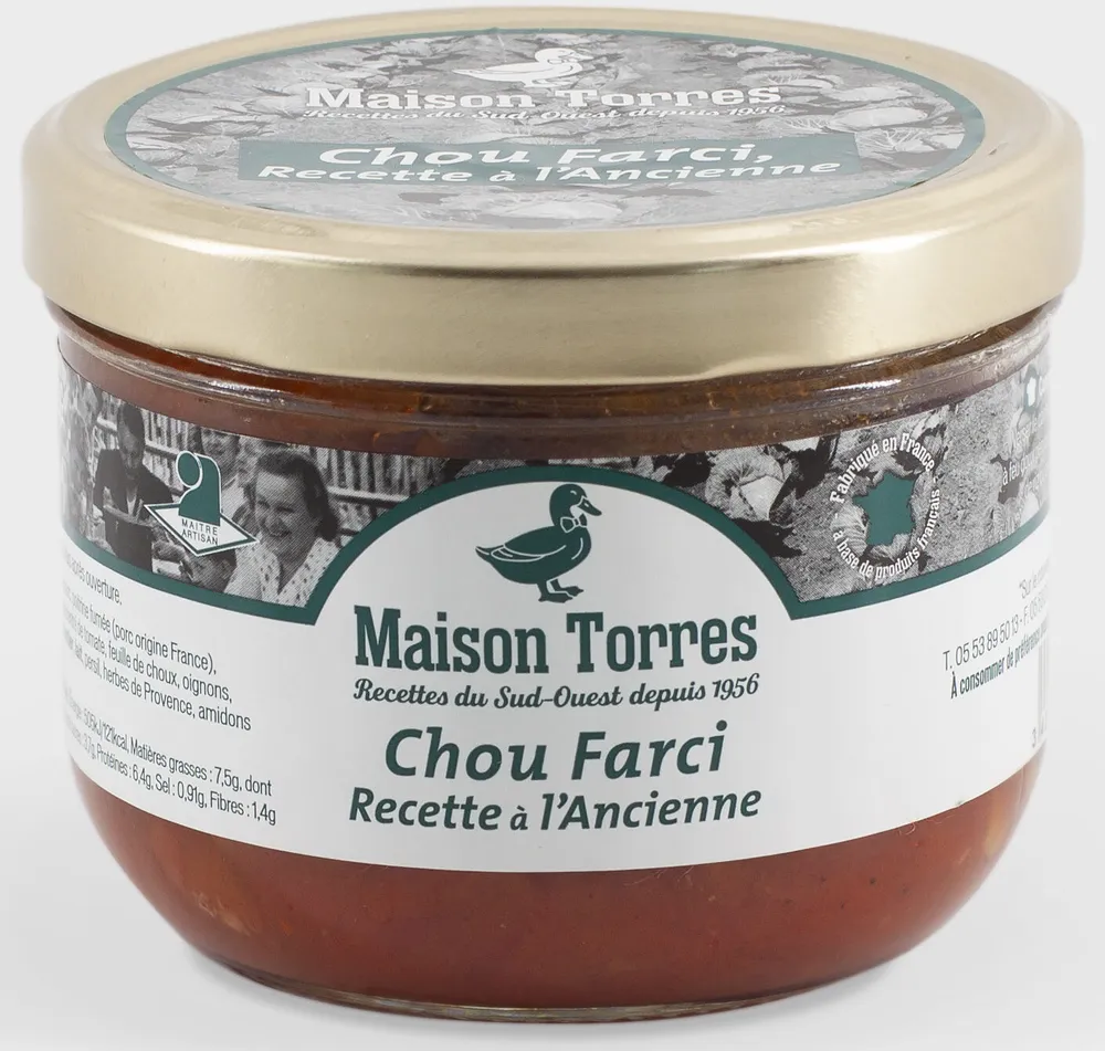 Chou farci, Recette à l'Ancienne