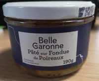 Pâté sur Fondue de poireaux