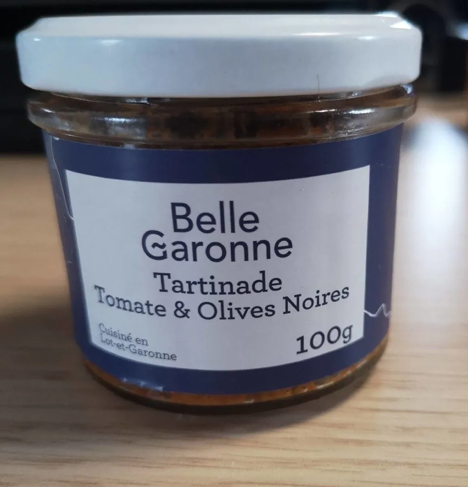 Tartinade Tomate et Olives Noires