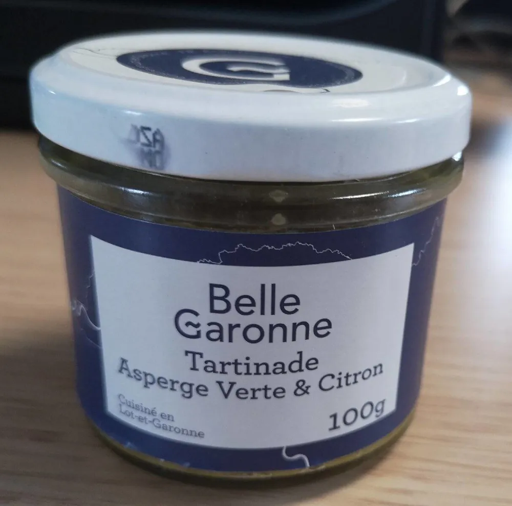 Tartinade Asperge Verte et Citron