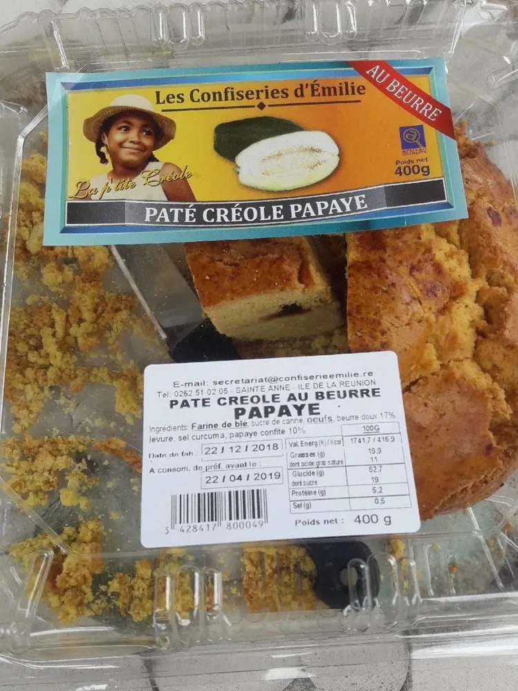 Pâté Créole Papaye