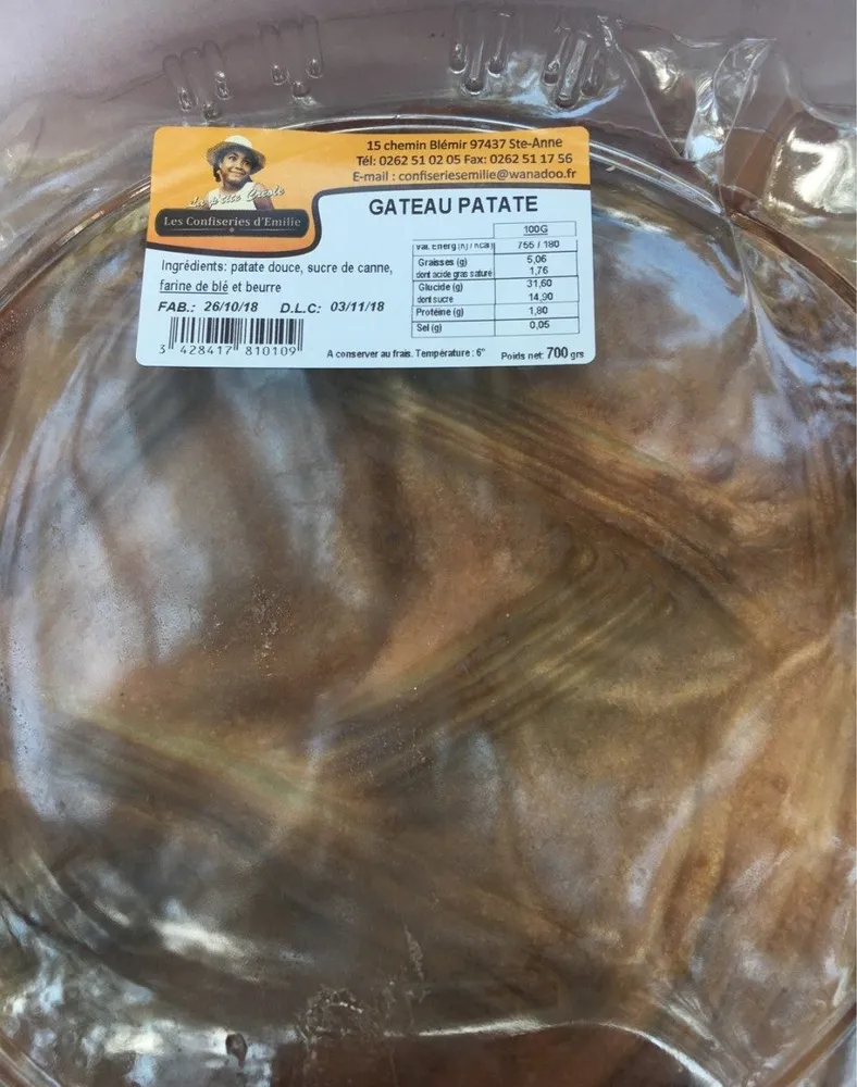 Gateau patate