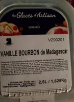 Glace Vanille bourbon de Madagascar