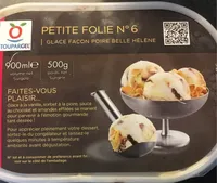 Glace facon poire belle helene