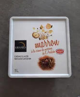 Creme glacée marron de l ardheche
