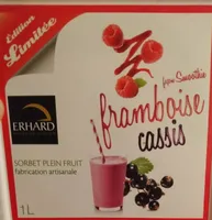 Framboise Cassis façon smoothie