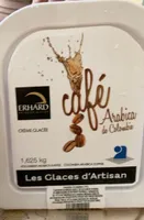 Glace café arabica de Colombie
