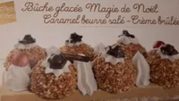 Bûche  glacée magie de noël