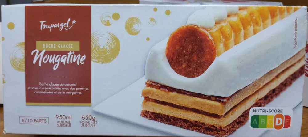Buche glacée nougatine